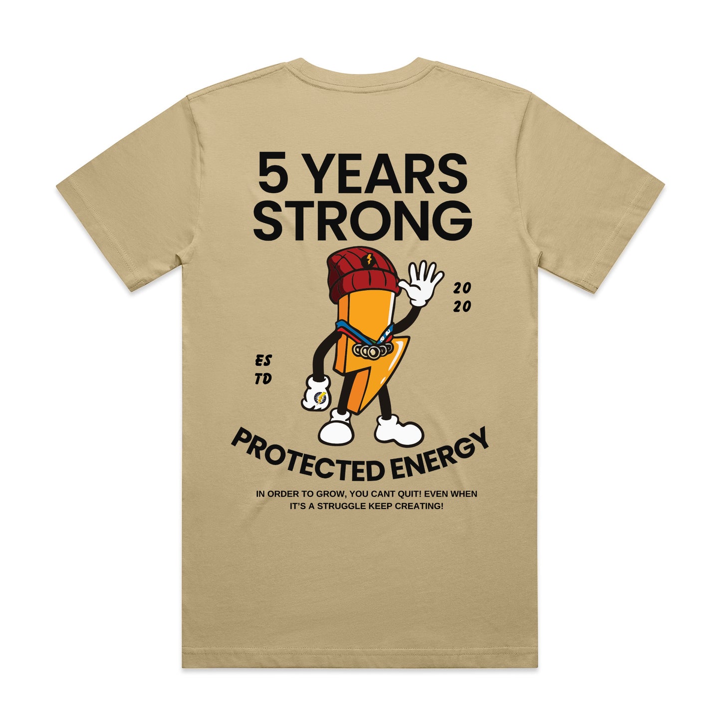 PE 5TH YEAR ANNIVERSARY TEE