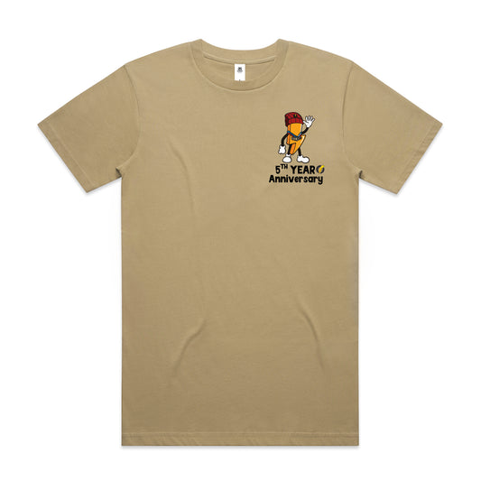 PE 5TH YEAR ANNIVERSARY TEE