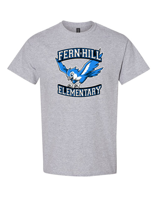FERN HILL GRAY ADULT TEE